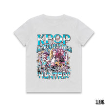 Load image into Gallery viewer, Kpop Demon Hunters &#39;Huntrix&#39; - LOOK. Custom Graphic Tee KIDS
