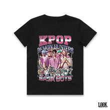 Load image into Gallery viewer, Kpop Demon Hunters &#39;Saja Boys&#39; - LOOK. Custom Graphic Tee KIDS
