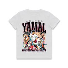 Load image into Gallery viewer, Lamine Yamal 'Spain Football World Cup' LOOK. Graphic Tee KIDS
