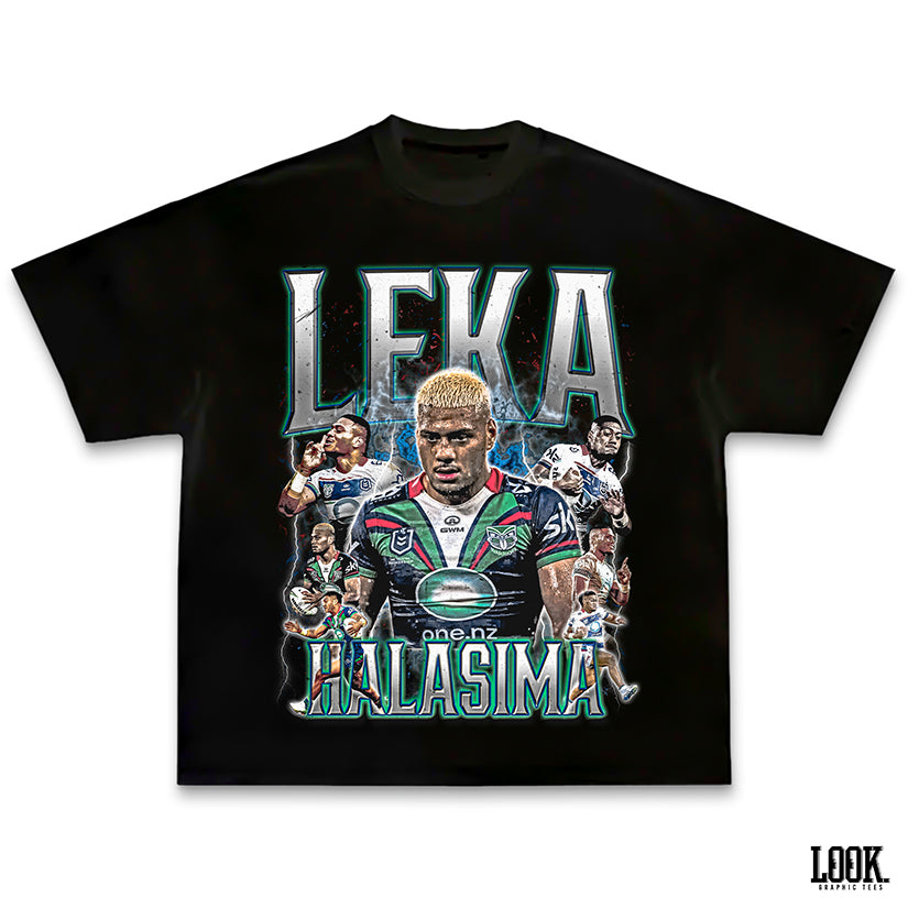 Leka Halasima 'NZ Warriors' LOOK. Graphic Tee