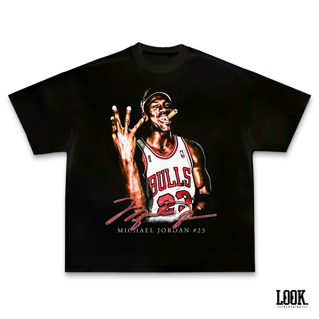 Michael Jordan '4Time' LOOK. Graphic Tee