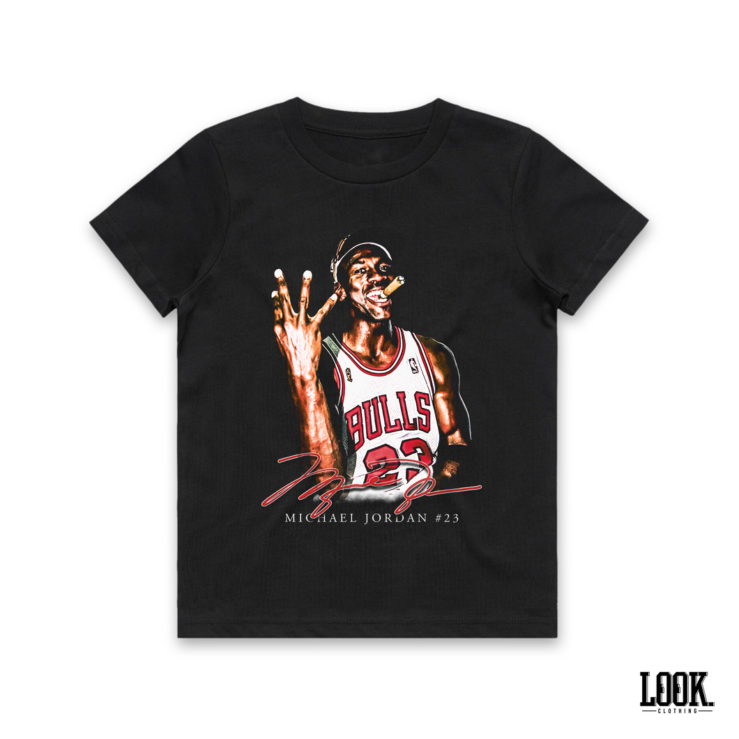 Michael Jordan 4Time LOOK. Graphic Tee KIDS