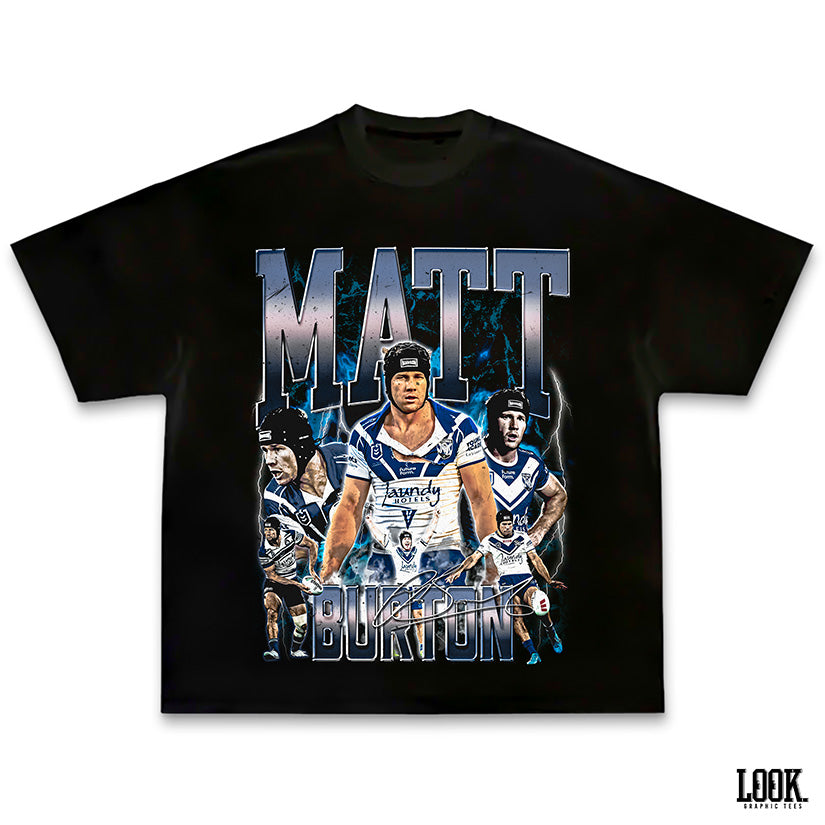 Matt Burton 'Bulldogs' - LOOK. Graphic Tee