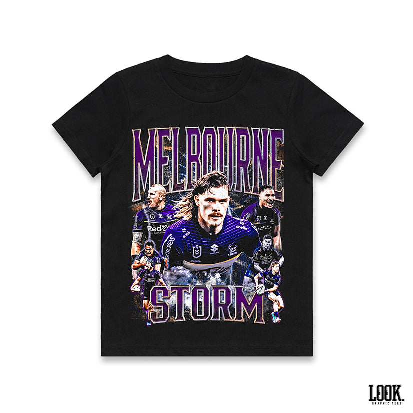 Melbourne Storm 2025 - LOOK. Kids Graphic Tee