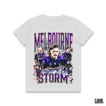 Load image into Gallery viewer, Melbourne Storm 2025 - LOOK. Kids Graphic Tee
