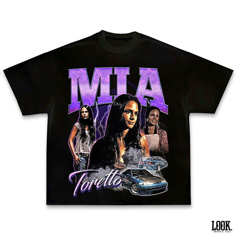 Mia 'Toretto' Fast & Furious - LOOK. Graphic Tee