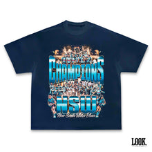 Load image into Gallery viewer, NSW Blues &#39;CHAMPS 2024&#39; LOOK. Graphic Tee
