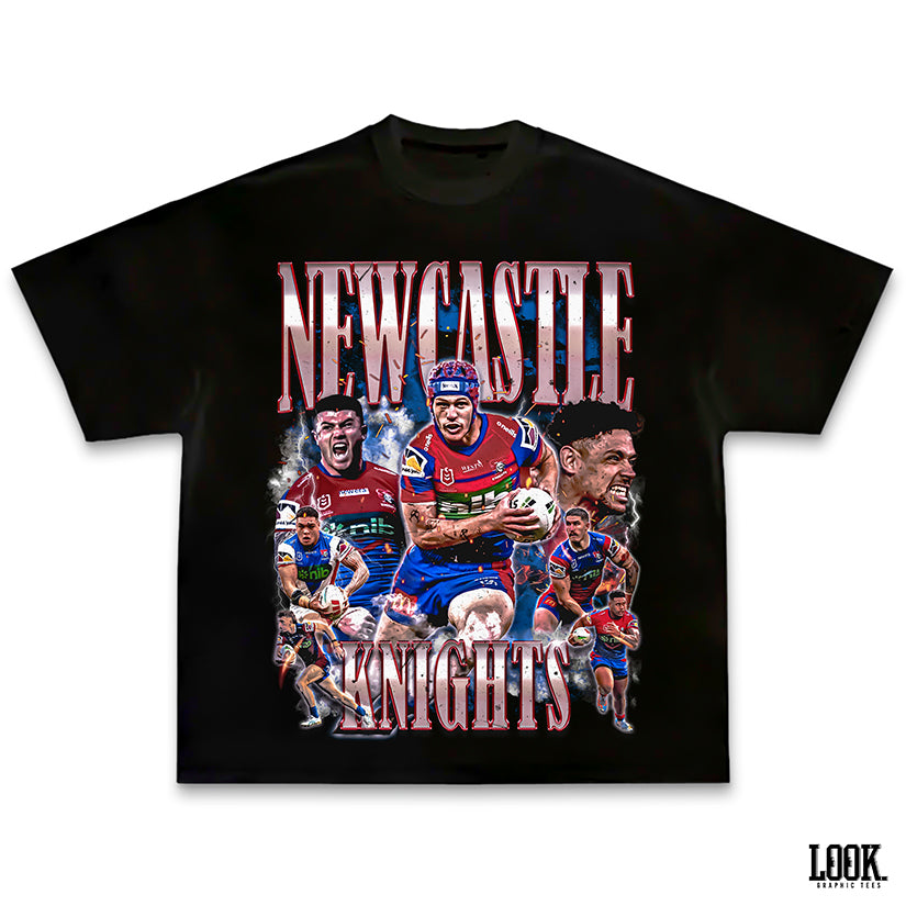 Newcastle Knights '2025' - LOOK. Graphic Tee