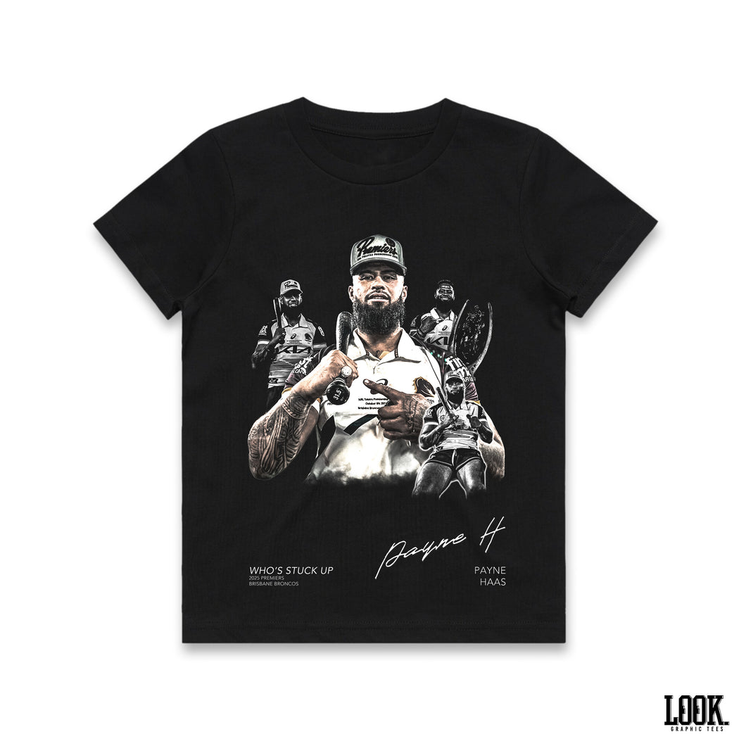 Payne Haas 'Who's Stuck Up' - Kids Graphic Tee