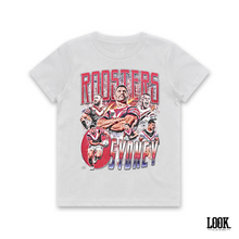 Load image into Gallery viewer, Sydney Roosters &#39;EP1&#39; - LOOK. Graphic Tee (KIDS)
