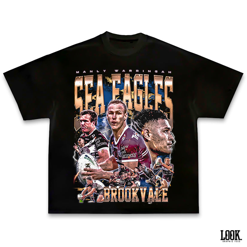 Manly Warringah Sea Eagles '2025' - LOOK. Graphic Tee