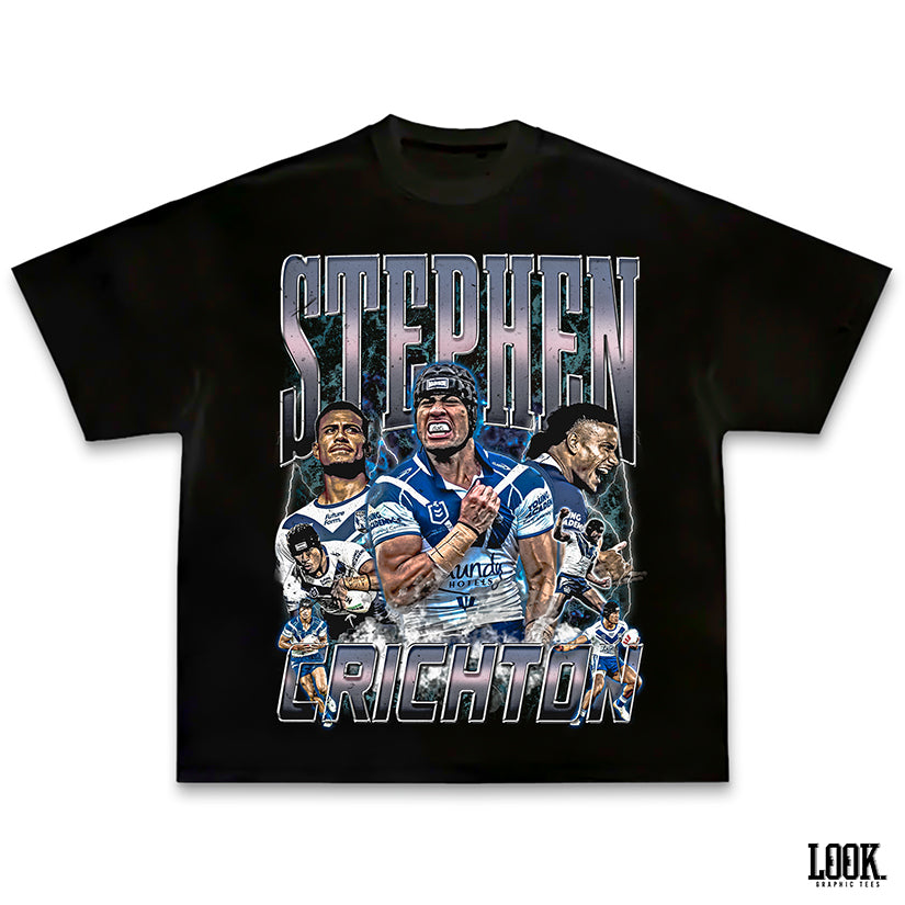 Stephen Crichton 'Bulldogs' - LOOK. Graphic Tee