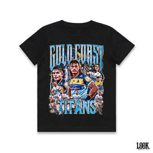 Load image into Gallery viewer, Gold Coast Titans - LOOK. Kids Graphic Tee
