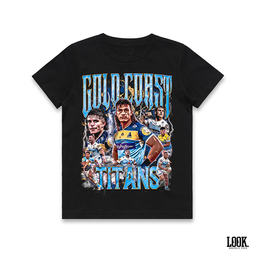 Gold Coast Titans - LOOK. Kids Graphic Tee