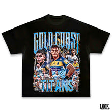 Load image into Gallery viewer, Gold Coast Titans - LOOK. Graphic Tee
