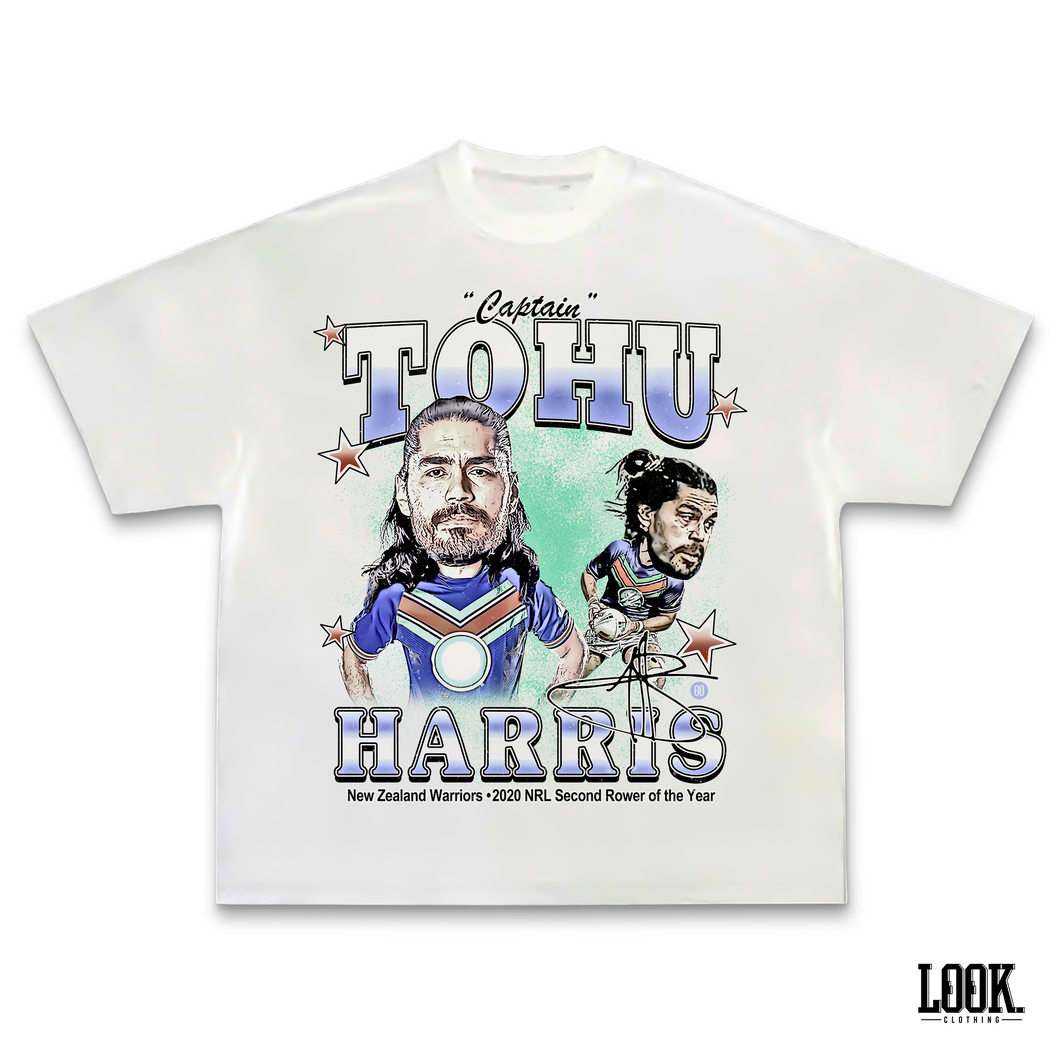 Tohu Harris 'Bobble Head' LOOK. Graphic Tee