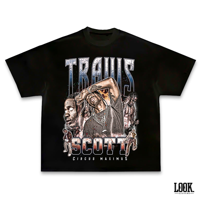 Travis Scott 'Circus Maximus' LOOK. Graphic Tee