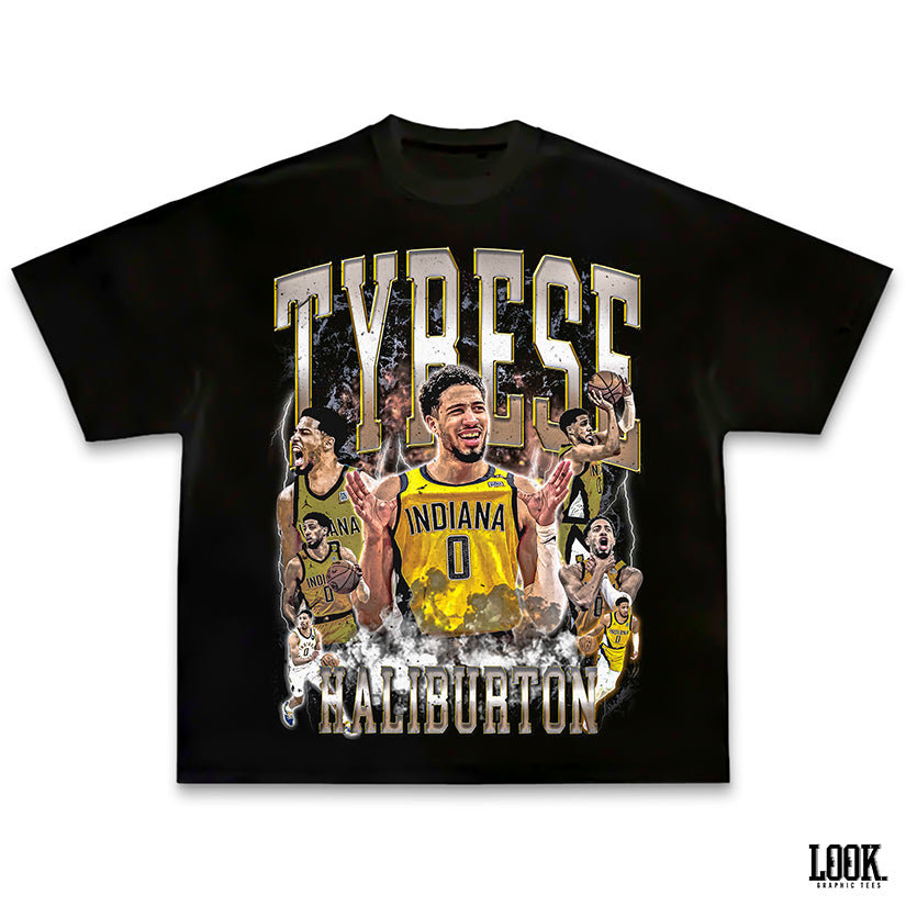 Tyrese Haliburton - LOOK. Graphic Tee