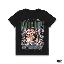 Load image into Gallery viewer, NZ Warriors &#39;Keeping The Faith 25&#39; - LOOK. Kids Graphic Tee
