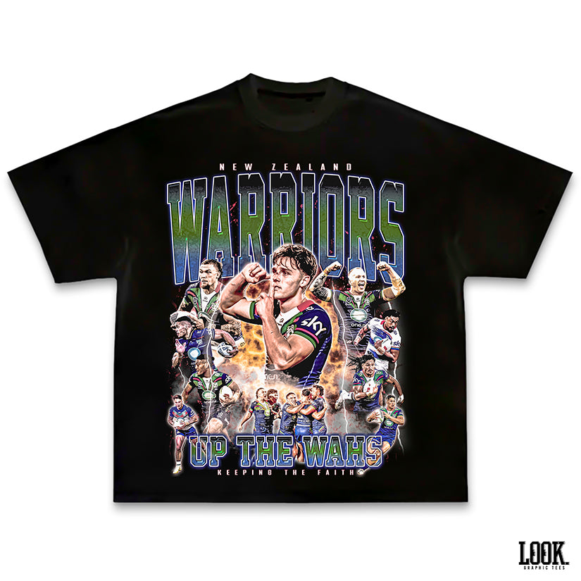 NZ Warriors 'Keeping The Faith 25' - LOOK. Graphic Tee