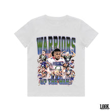 Load image into Gallery viewer, NZ Warriors &#39;Keeping The Faith 25&#39; - LOOK. Kids Graphic Tee

