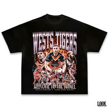 Load image into Gallery viewer, Wests Tigers &#39;Welcome to the jungle&#39; - LOOK. Graphic Tee

