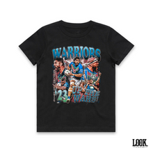 Load image into Gallery viewer, NZ Warriors &#39;UpTheWahs23&#39; LOOK. Graphic Kids Tee
