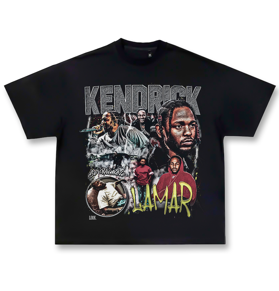 Kendrick Lamar - LOOK. Custom Graphic Tee – LOOK. Clothing